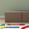 Flash Furniture Bright Beginnings Commercial Grade Modular Classroom Soft Seating, Backless Corner Chair, Neutral Vinyl MK-KE15686-GG - alternate 5